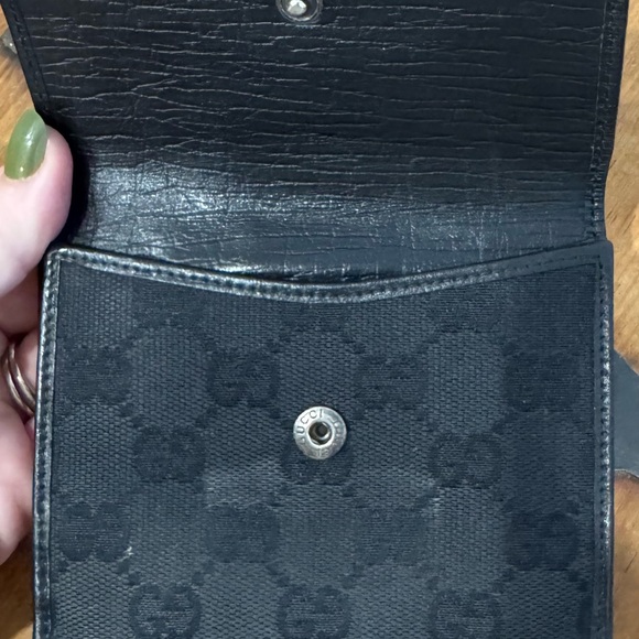 Gucci Black Bamboo Wallet - Picture 4 of 7